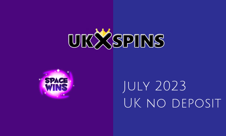 Latest Space Wins no deposit UK bonus, today 10th of July 2023
